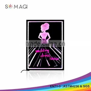 2015 Hot Selling Led Board for Advertising Led Illuminated Writing Board thumbnail-5
