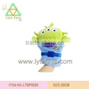 New Product Green Monster Soft Hand Puppet thumbnail-1