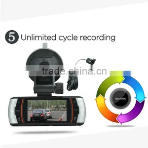 HD 2.7"screen Dual Camera 720p Vehicle Dvr Car Blackbox thumbnail-4