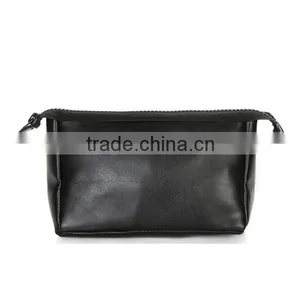 Small Leather Custom Cosmetic Bag for Girls thumbnail-4