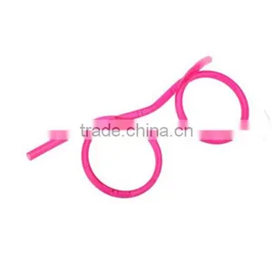 Glasses Shaped Drinking Straw / Glasses Drinking Plastic Straw / Glasses Shaped Straw thumbnail-4