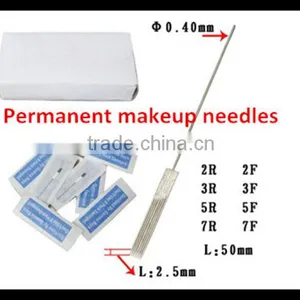 1 3 5R/FDisposable PMU Needle for Eyebrow Tattooing Micropigmentation Permanent Makeup thumbnail-1