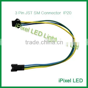 BYG 3Pin JST SM Connector 20AWG Wire Length thumbnail-1