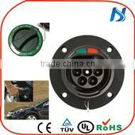 New Products IEC 62196 Vehicle Side EV Charging Socket / Inlet Type 2 Charging Electrical Socket thumbnail-1