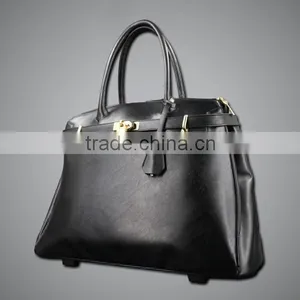 2015 Fashion Travel Luggage Genuine Leather Lady Handbag Update thumbnail-2