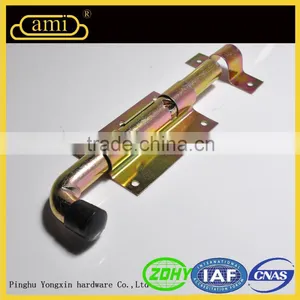 Iron Material Zinc Plated Wooden Sliding Door Latch Types for Garden Fence thumbnail-3