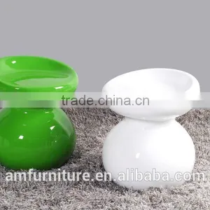 Hot Sale Bar Stool Custom Made Good Painting Salon Fiberglass Stool thumbnail-1