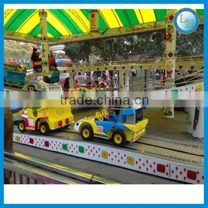 Cheap Kids Outdoor Rides! Lino Park Attraction Kids Electric Train Toy Mini Shuttle Train With Track thumbnail-4