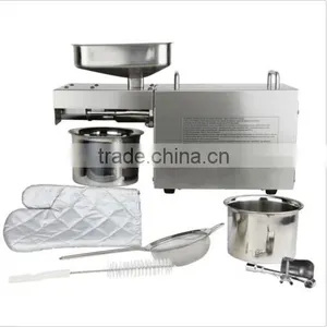 Production 3-5kg/h Cold Soybean Oil Press Machine Price thumbnail-2
