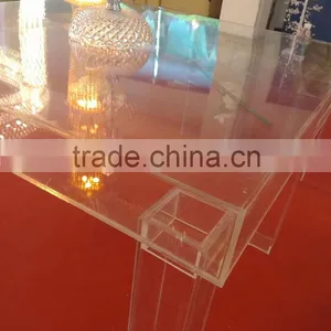 2016 Arcylic Wedding Table for Bride and Groom , Wedding Mandap Table thumbnail-4