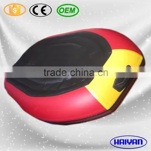 430cm Inflatable Boat With Air Mat Floor for Fishing, Sports, Rescue Use thumbnail-1