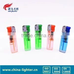 Transparent Wind Prrof Custom Plastic Gas Lighter, Lighter Cigarette thumbnail-1