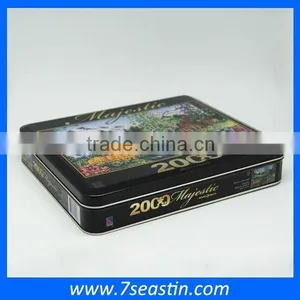 Big Metal Clothes Packing Tin Box T-shirt Ties Tin Container thumbnail-5