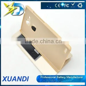 China Manufacturer Supply Leather pu Wallet for Xuandi Mate7 thumbnail-1