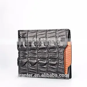 Customize Crocodile Skin Men Wallet With Card Slot Driving Licence Holder Genuine Leather Wallet Manufacturer thumbnail-3