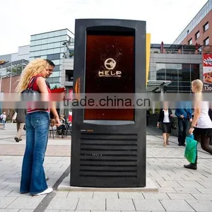 42"/52" Double Screen Floor Standing Digital Signage Full hd Media Player for Hotel/supermall thumbnail-2