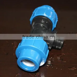 Factory Supply Hdpe / pp Compression Fittings Equal Coupling Reducer thumbnail-2