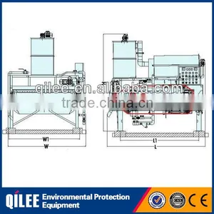 Sludge Sewage Treatment Plant Automatic Belt Filter Press thumbnail-6