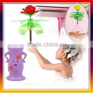 Newest Flying Toys ,RC Flying Toys Hand Sensor Doll Toy Roses Flower( Three Seconds to Start ) thumbnail-1