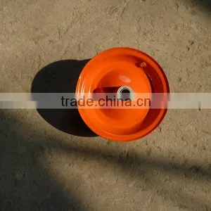 Rolled Edge 3.50-8 Wheelbarrow Rim thumbnail-1
