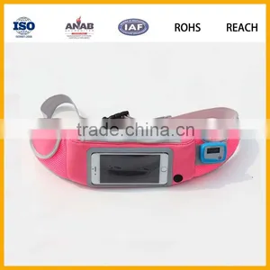 Sport Running Waist Belt Band With PVC Pouches thumbnail-4