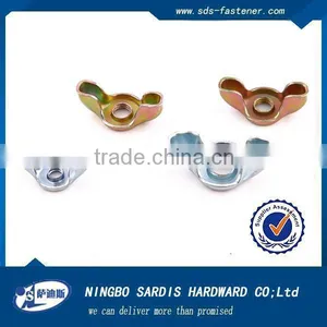 for Building Carbon Steel Yellow / Zinc Plated/In Black Hex Flange Nut thumbnail-6