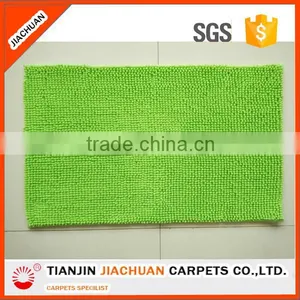 Polyester Short Pile Microfiber Chenille Door Rug thumbnail-4