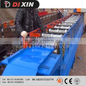 Galvanized Aluminum Plate Ridge Tile Roll Forming Machine thumbnail-4