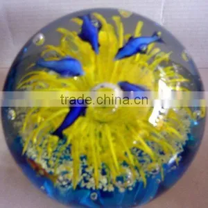 Murano Glass Paperweight thumbnail-1