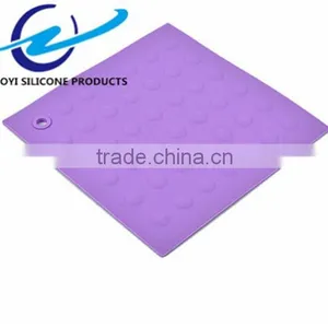 Square Silicone Coaster Dinner Table Placemat Drink Coasters Silicone Mat Cup Coaster thumbnail-1