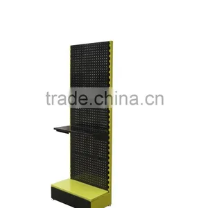 Best Quality Retail Free Standing Metal Pegboard Display With Hooks thumbnail-1
