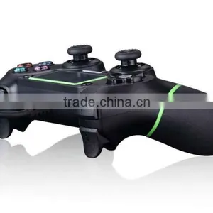 OEM Black-Green Gaming Controller With Integrated USB Cable For PS4 And PC thumbnail-2