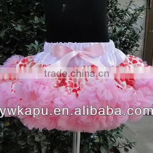 High Quality Chiffon Skirt Baby Girl Summer Pattern Fluffy Tutu Chiffon Pettiskirt Children Clothing Cutting Dress thumbnail-5