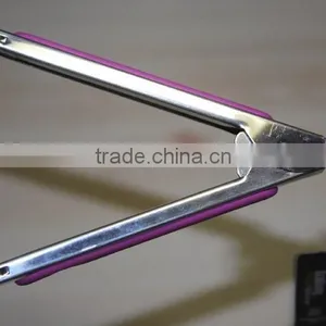 BBQ Tongs Wholesale Bbq Grill Tongs Rose Round Stainless Steel +nylon Tongs NL83 thumbnail-4