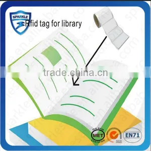 HF/UHF RFID Book Label for Library Management System thumbnail-1