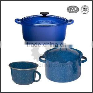 China Manufacturer Enameled Cast Iron Sauce Pans thumbnail-1
