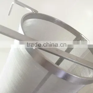 Top Quality 200 Mesh 300 Micron Stainless Steel Strainer Pot /Homebrew Hop Filter thumbnail-1