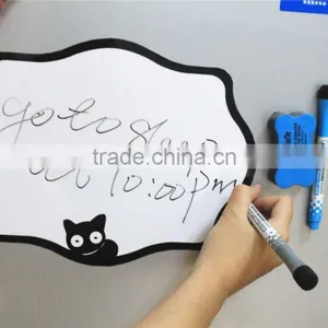 Custom Made Soft White Board Fridge Creative Fridge Magnet Cartoon Whiteboard for Fridge Magnets thumbnail-3
