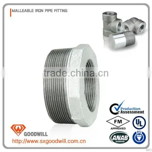 British Standard Pipe Fittings Hex Head Thread Bushing thumbnail-1
