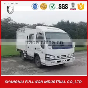 4*2 White Double Cab Diesel Light Truck for Sale thumbnail-1