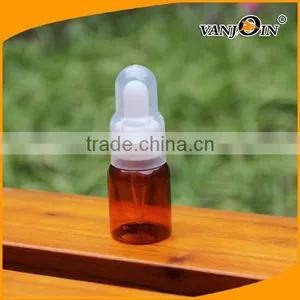 1oz Amber Plastic Bottles for Essential Oils With Eye Dropper thumbnail-3