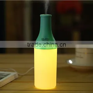 USB Mist Maker Humidifier Fogger LED Light Pureness Type Essential Oil Diffuser Humidifier thumbnail-6