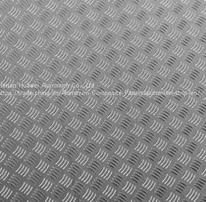 5000 Series 5-bar Aluminum Tread Plate 【5005/5052/5083/5A05】 thumbnail-1