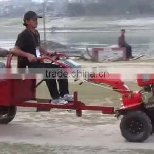 9hp Multi-function Diesel Gear Driving Cultivator Tractor Power Tiller With Electric Starter thumbnail-3