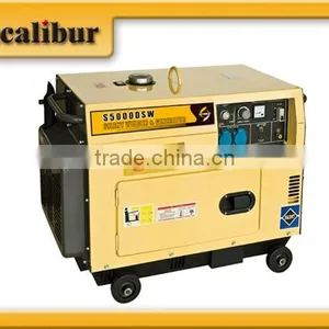 5.5kw Electric Slient Diesel Welder Generator Made in China thumbnail-1