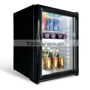GRT - XC38 - 1 38L Hot Sale Glass Door Mini Refrigerator thumbnail-1