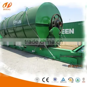 Waste Tire Pyrolysis to Oil Machine and Waste Plastic to Fuel Oil and Carbon Black thumbnail-2
