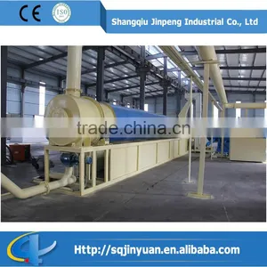 Latest Design Fully Automatic Waste Tyre Pyrolysis Carbon Black Granule Machine thumbnail-5
