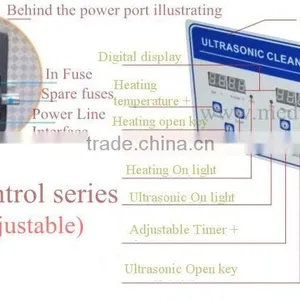 Ultrasonic Industrial Cleaning Equipment JP-080ST Adjustable Power Ultrasonic Digital Ultrasonic Cleaning Mach thumbnail-5