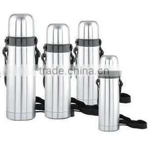 2012 POPULAR !! Tiger Brand 18-8 Stainless Steel 1000ml Travel Bottle With Wide Mouth thumbnail-1